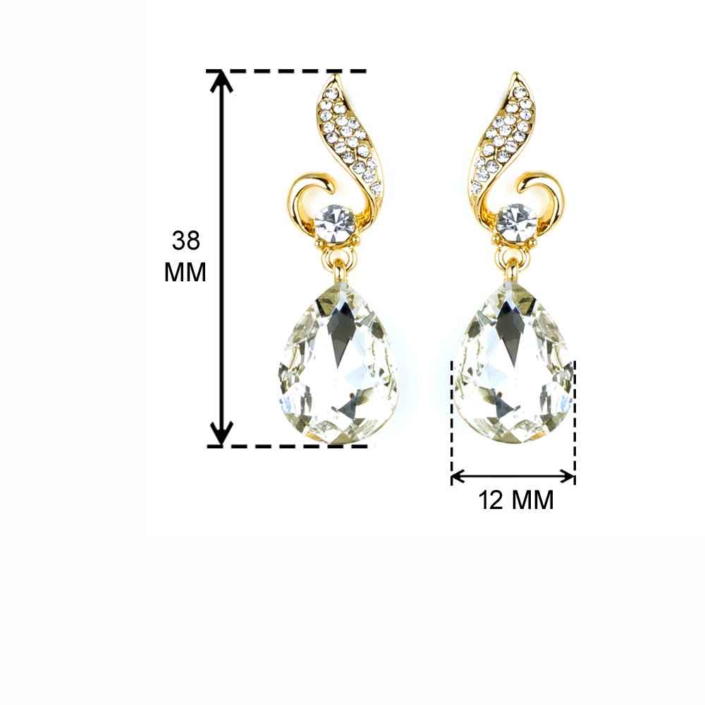 Buy Total Fashion Trendy Silver Plated Dangle Drop Western Earrings For  Girls Online at Lowest Price Ever in India | Check Reviews & Ratings - Shop  The World