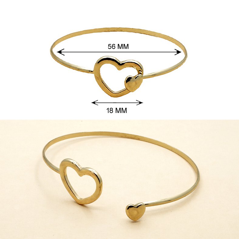 Lock on sale bangle design